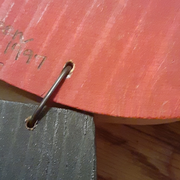 Vtg. Folk Art Santa - Picture 5 of 5